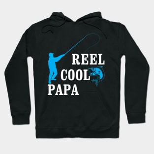 Fishing Papa Fisherman Dad Quote Hoodie